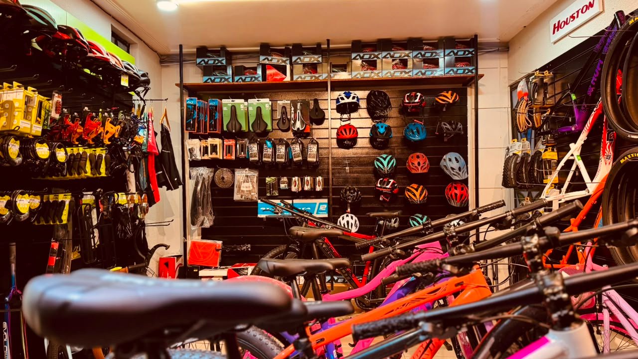 Bicicletas expostas na Start Bikes